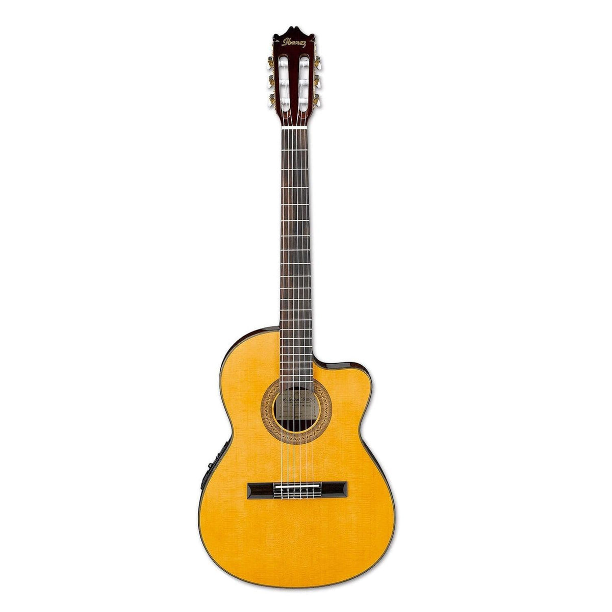 Ibanez GA5TCE Thinline Cutaway Classical Guitar with Pickup-Ibanez-Infinite Music