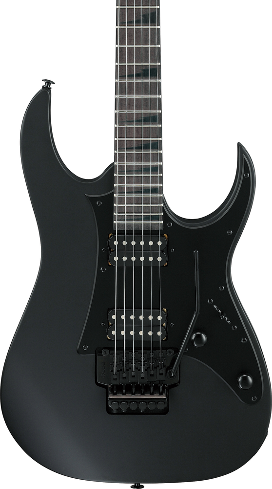 Ibanez Gio GRGR330EX BKF - Blacked Out Electric Guitar Black Flat - W/- Double Locking Trem-Ibanez-Infinite Music