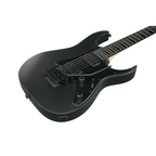 Ibanez Gio GRGR330EX BKF - Blacked Out Electric Guitar Black Flat - W/- Double Locking Trem-Ibanez-Infinite Music