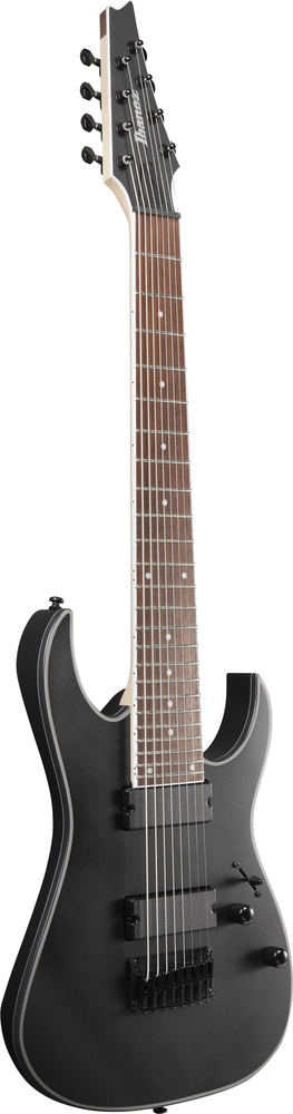 Ibanez RG8EX BKF 8-String Electric Guitar - Black Flat-Ibanez-Infinite Music
