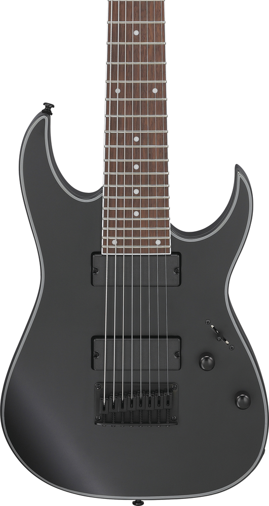 Ibanez RG8EX BKF 8-String Electric Guitar - Black Flat-Ibanez-Infinite Music