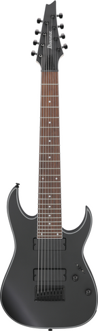 Ibanez RG8EX BKF 8-String Electric Guitar - Black Flat-Ibanez-Infinite Music