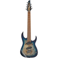 Ibanez RGMS7PB 7 String Multi Scale Electric Guitar - Cosmic Blue Star Burst-Ibanez-Infinite Music