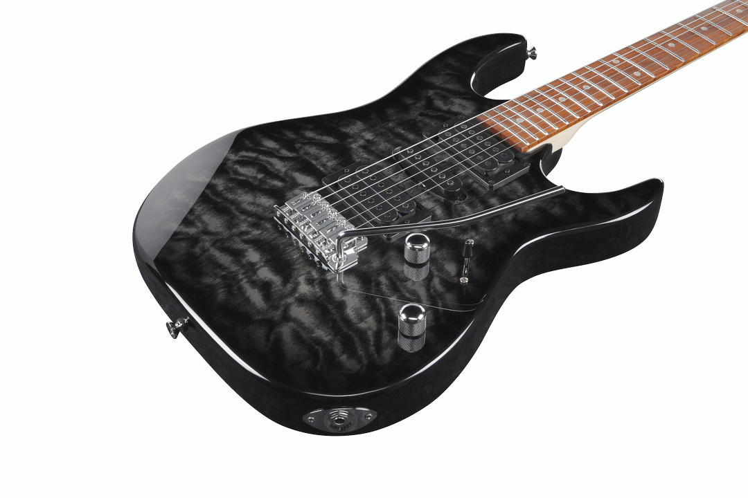Ibanez RX70QA TKS Electric Guitar - Transparent Black Burst-Ibanez-Infinite Music