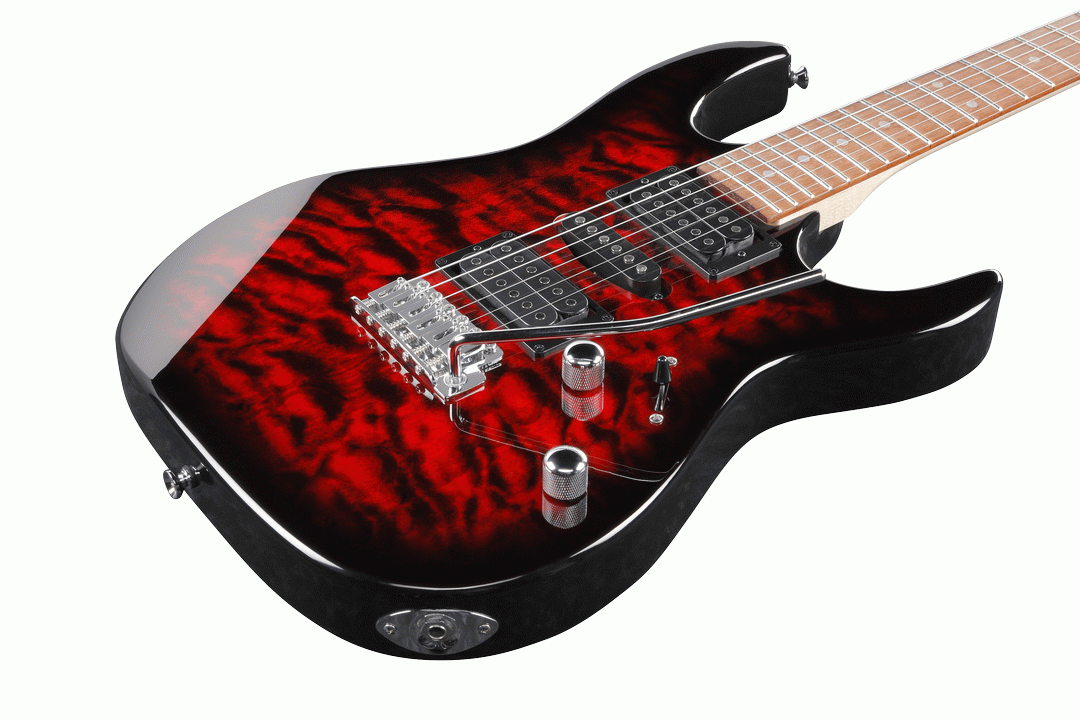 Ibanez RX70QA TRB Electric Guitar - Trans Red Burst-Ibanez-Infinite Music