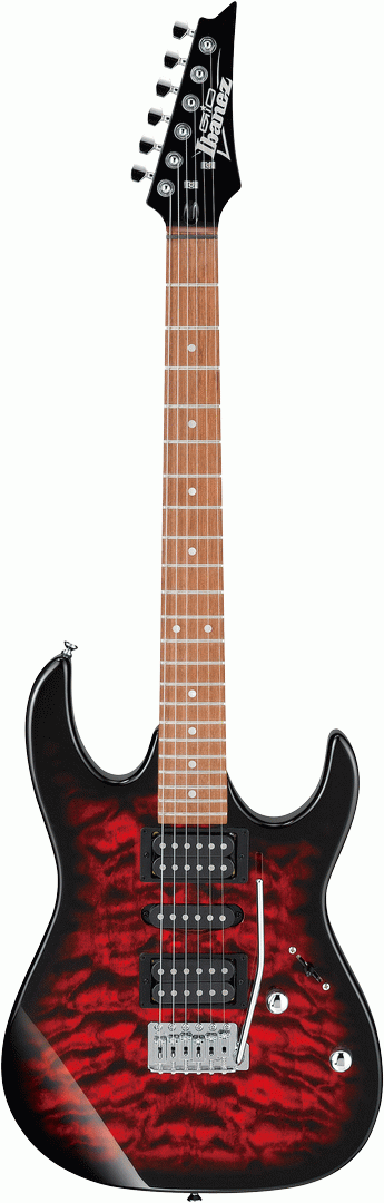 Ibanez RX70QA TRB Electric Guitar - Trans Red Burst-Ibanez-Infinite Music