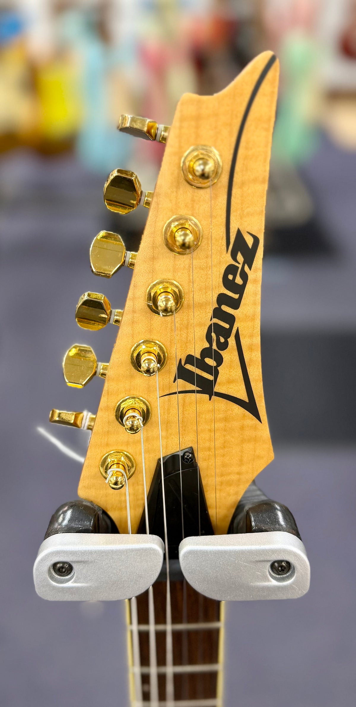 Ibanez S Series SEW761FM Flame Maple Electric Guitar - Natural (Pre Owned)-Ibanez-Infinite Music