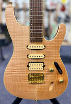 Ibanez S Series SEW761FM Flame Maple Electric Guitar - Natural (Pre Owned)-Ibanez-Infinite Music