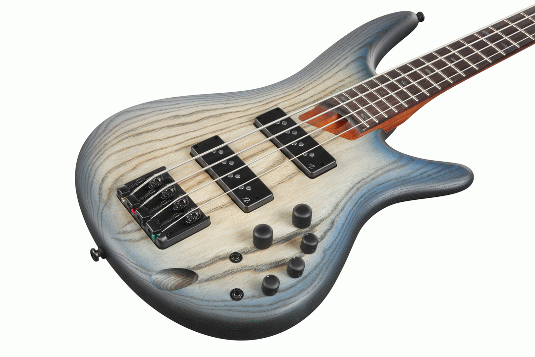 Ibanez SR600E CTF Electric Bass - Cosmic Blue Starburst Flat-Ibanez-Infinite Music