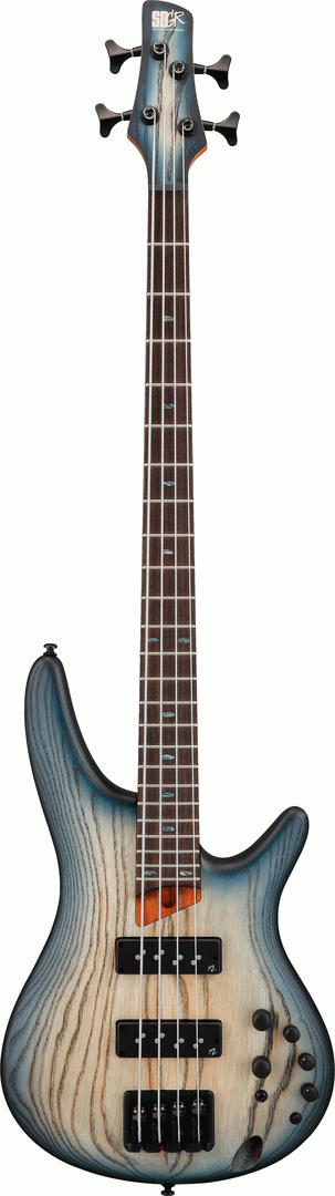 Ibanez SR600E CTF Electric Bass - Cosmic Blue Starburst Flat-Ibanez-Infinite Music