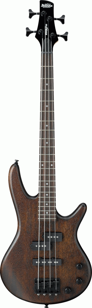 Ibanez SRM20B WNF Mikro Short Scale Electric Bass Guitar - Walnut Flat-Ibanez-Infinite Music