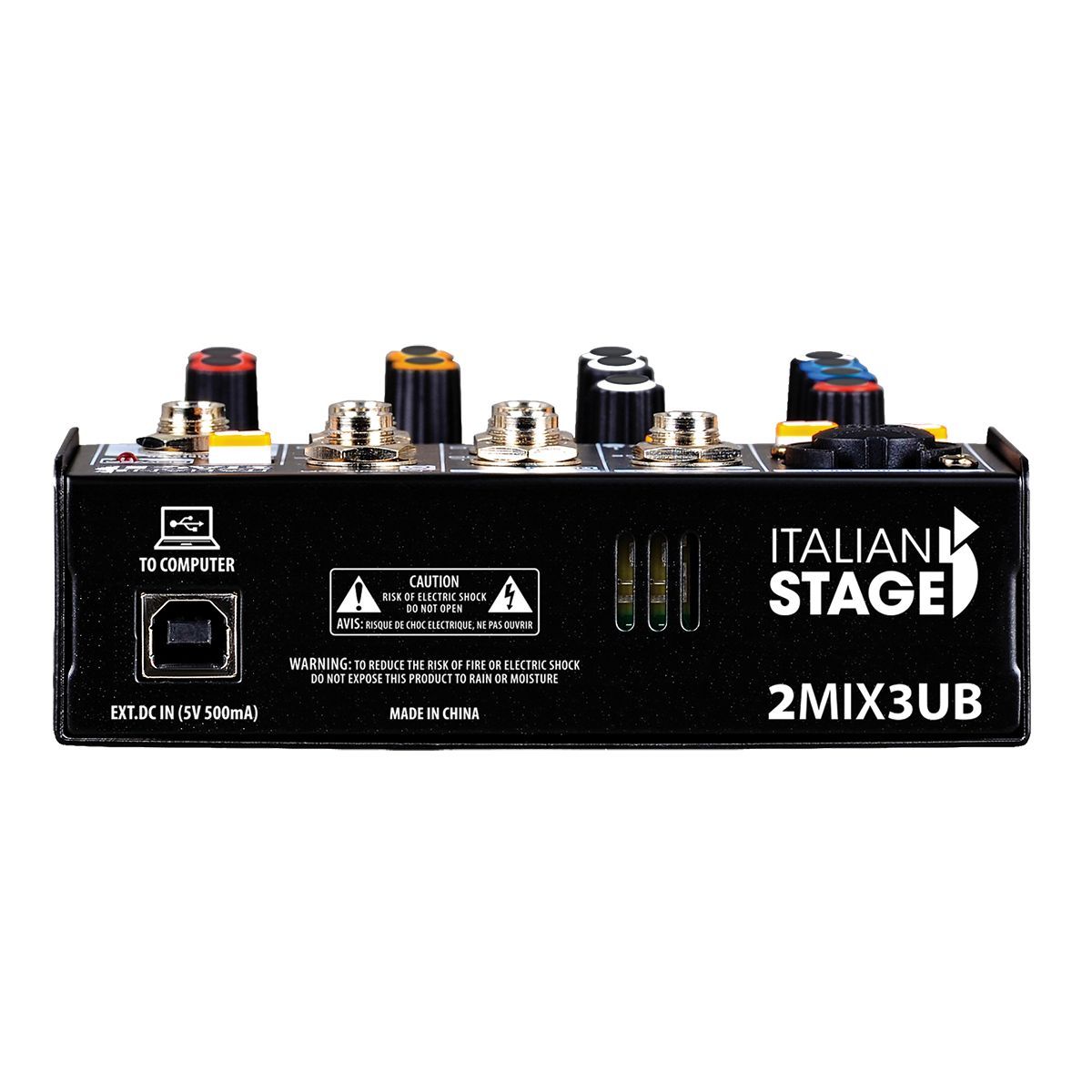 Italian Stage 2MIX3UB Stereo Mixer w/- USB & Bluetooth-Italian Stage-Infinite Music