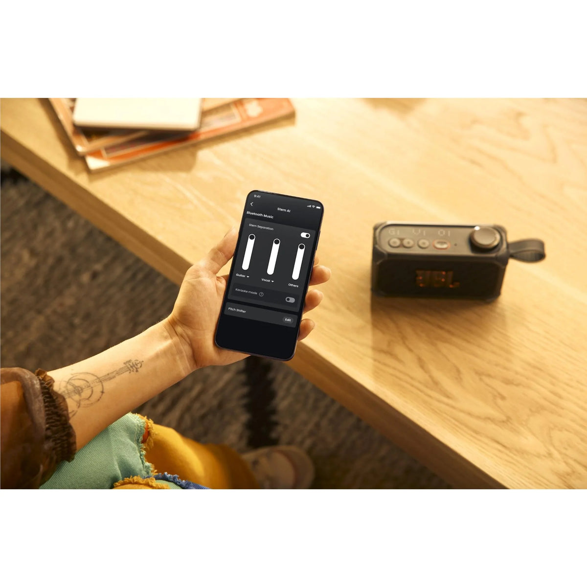 JBL BandBox Solo AI-Powered Practice Amp + Speaker ( Fathers Day Special - Limited Time)-JBL-Infinite Music