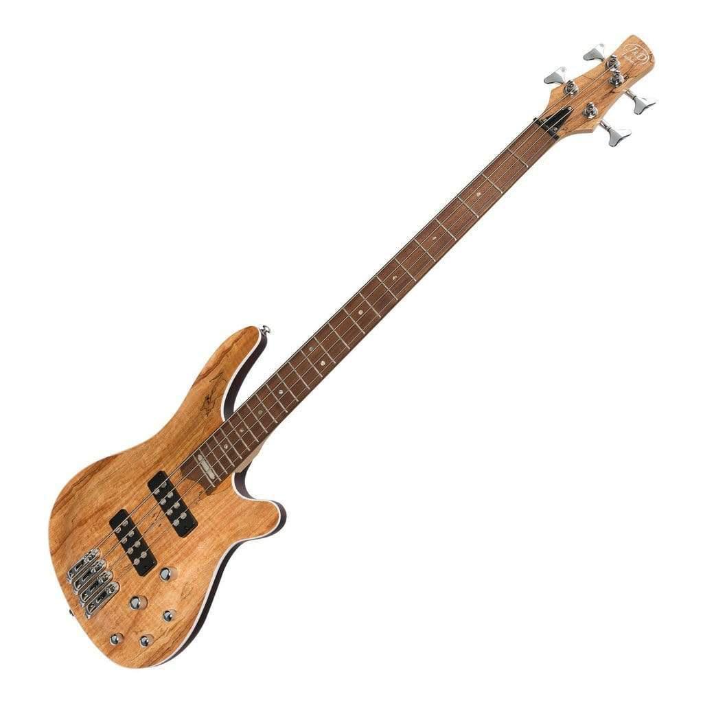J&D Luthiers 20 Series Contemporary Active Electric Bass Guitar - Natural Satin-J&D Luthiers-Infinite Music