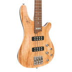 J&D Luthiers 20 Series Contemporary Active Electric Bass Guitar - Natural Satin-J&D Luthiers-Infinite Music