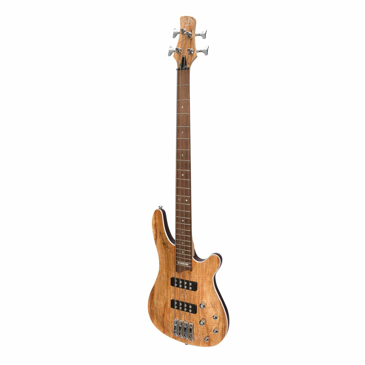J&D Luthiers 20 Series Contemporary Active Electric Bass Guitar - Natural Satin-J&D Luthiers-Infinite Music
