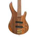 J&D Luthiers 21 Series Contemporary Active Electric Bass Guitar - Natural Satin-J&D Luthiers-Infinite Music