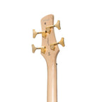 J&D Luthiers 21 Series Contemporary Active Electric Bass Guitar - Natural Satin-J&D Luthiers-Infinite Music