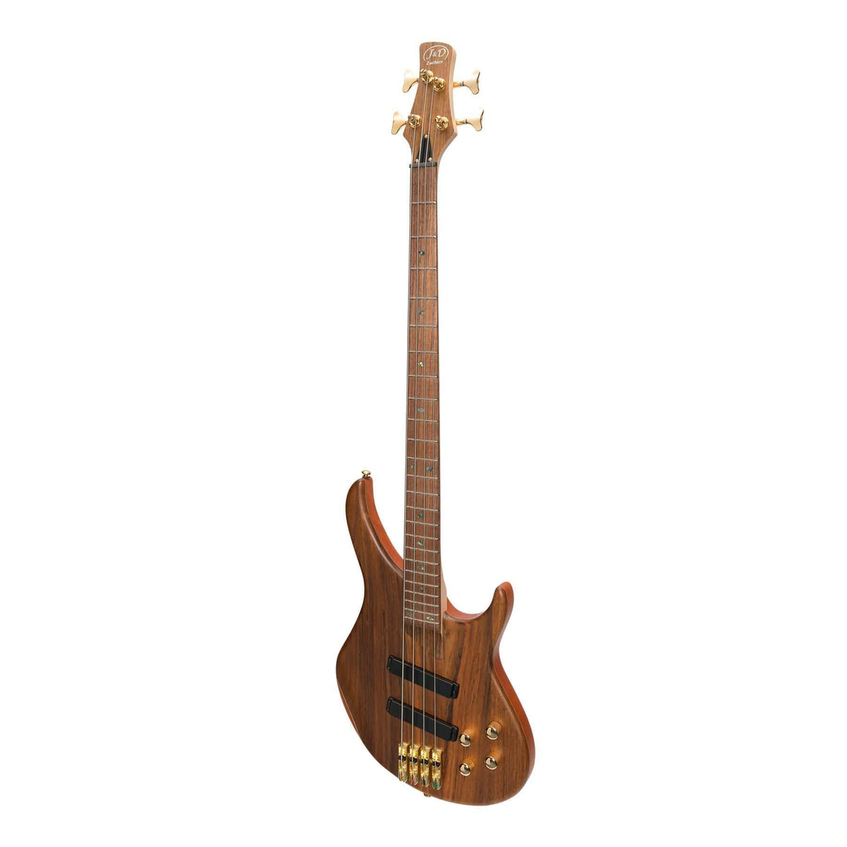 J&D Luthiers 21 Series Contemporary Active Electric Bass Guitar - Natural Satin-J&D Luthiers-Infinite Music