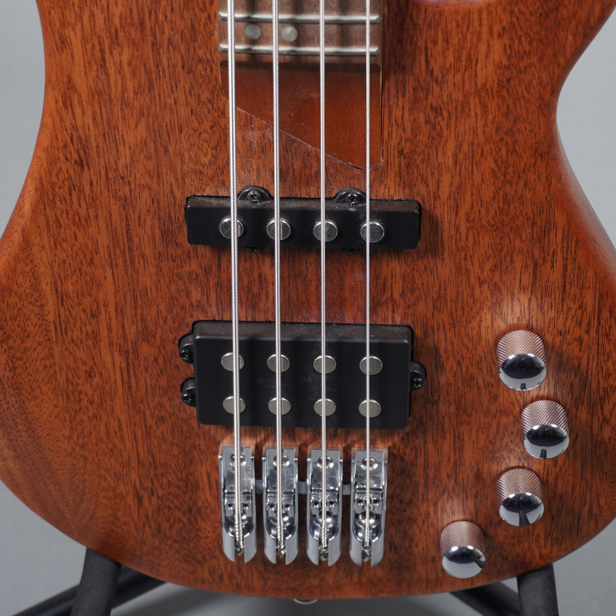J&D Luthiers T-Style Contemporary Active Electric Bass Guitar - Natural Satin-J&D Luthiers-Infinite Music