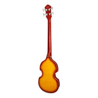 J&D Luthiers Violin-Style Electric Bass Guitar - Honey Burst-J&D Luthiers-Infinite Music