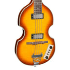 J&D Luthiers Violin-Style Electric Bass Guitar - Honey Burst-J&D Luthiers-Infinite Music