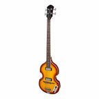 J&D Luthiers Violin-Style Electric Bass Guitar - Honey Burst-J&D Luthiers-Infinite Music
