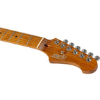 JET JS-600-TGR Flame Maple Top Electric Guitar- Transparent Green ( JS-600-TGR )