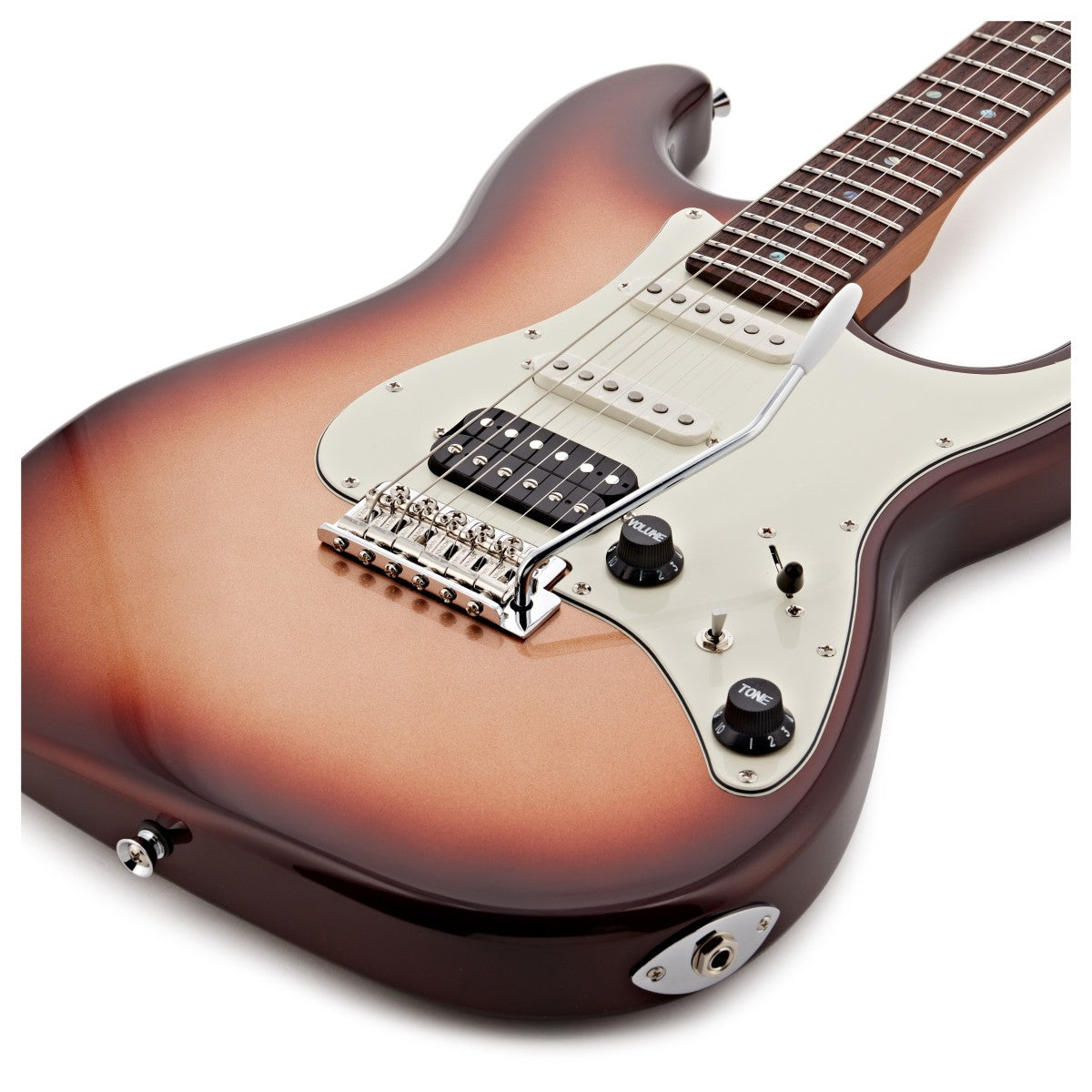 JET Elite JS-40-ELITE-MB HSS Electric Guitar - Metallic Burst - W/- Deluxe Gig Bag-Jet Guitars-Infinite Music