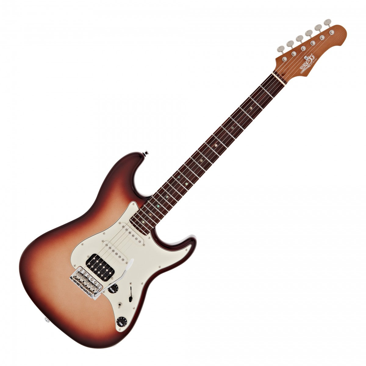 JET Elite JS-40-ELITE-MB HSS Electric Guitar - Metallic Burst - W/- Deluxe Gig Bag-Jet Guitars-Infinite Music