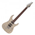 JET Elite JS-45 Flame Maple Electric Guitar - Indigo Gray w/- Deluxe Gig Bag-Jet Guitars-Infinite Music