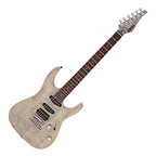 JET Elite JS-45 Flame Maple Electric Guitar - Indigo Gray w/- Deluxe Gig Bag-Jet Guitars-Infinite Music