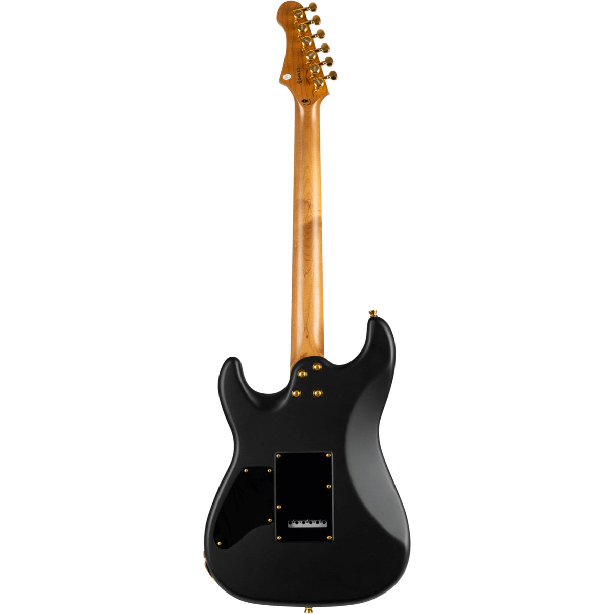 JET GUITARS JS-700 ELECTRIC GUITAR HH ROASTED MAPLE NECK - SATIN BLACK-Jet Guitars-Infinite Music