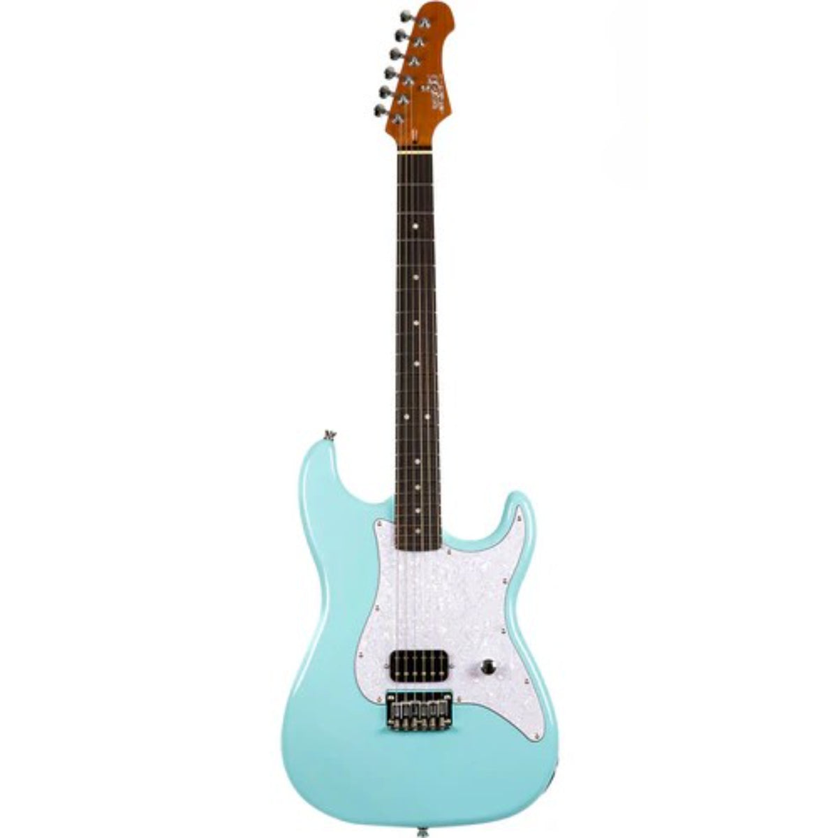 JET Guitars JS-400-HT-BL Hard Tail Roasted Maple/Rosewood - Blue-Jet Guitars-Infinite Music