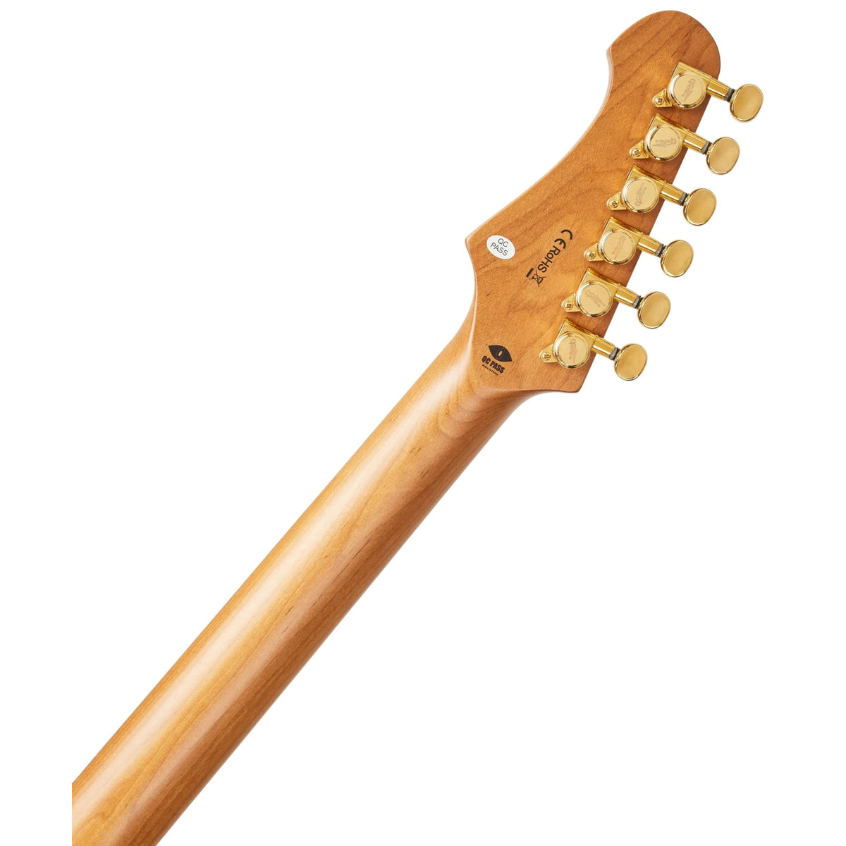 JET Guitars JS-480-WR-G Electric Guitar Roasted Maple/ Rosewood - Wine Red -Jet Guitars-Infinite Music