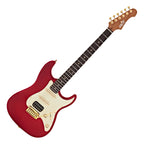 JET Guitars JS-480-WR-G Electric Guitar Roasted Maple/ Rosewood - Wine Red -Jet Guitars-Infinite Music