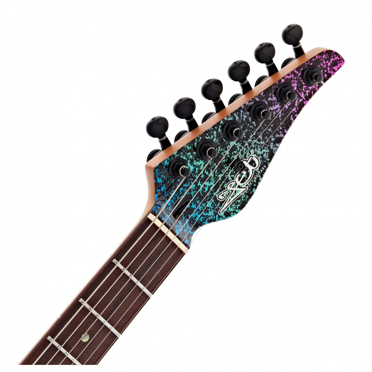 JET Guitars JS-50 Elite Custom Painted Top Electric Guitar HH RW W/Deluxe Gig Bag-Jet Guitars-Infinite Music