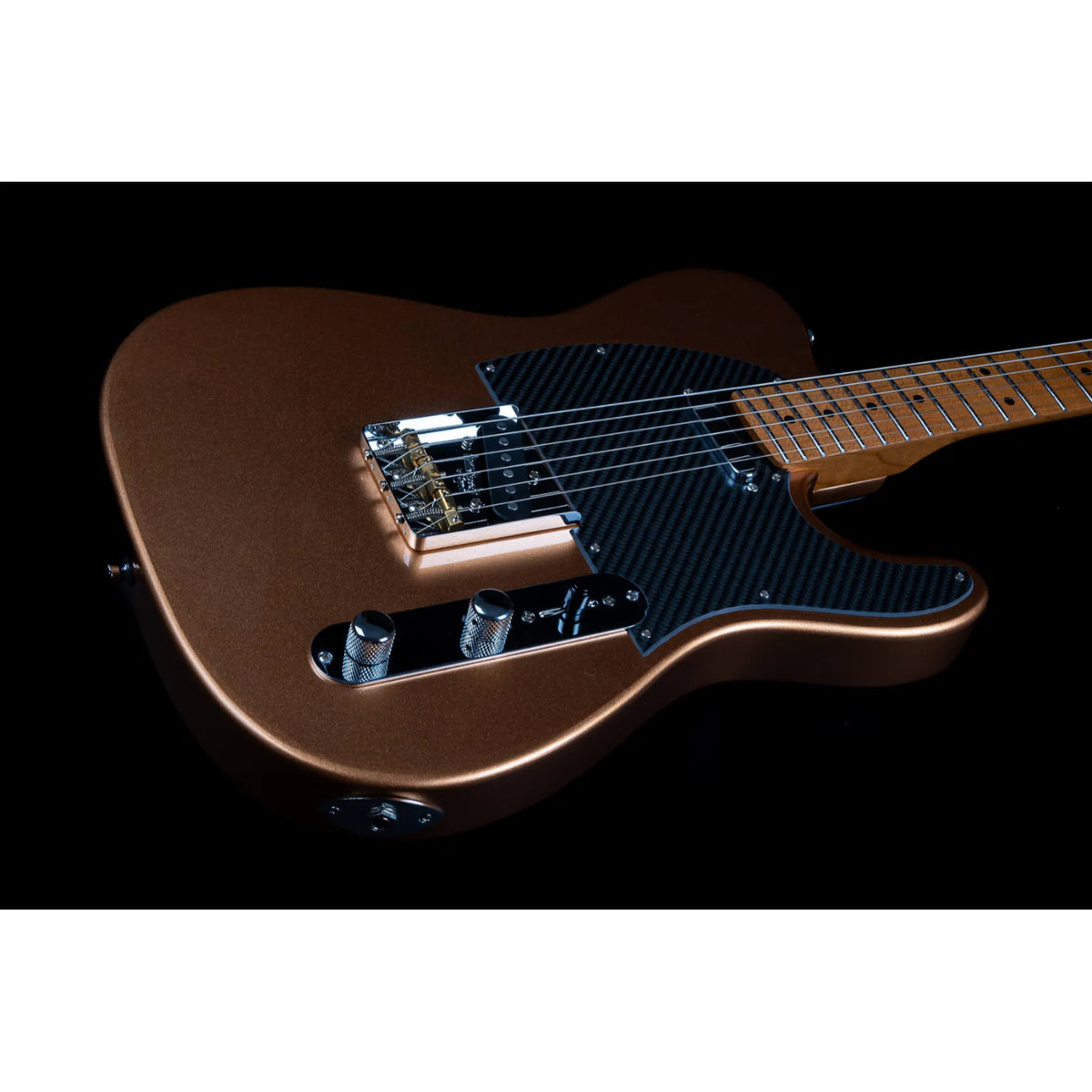 JET Guitars JT-30- Elite-GD Electric Guitar Roasted Maple - Gold - w/- Deluxe Gig Bag-Jet Guitars-Infinite Music