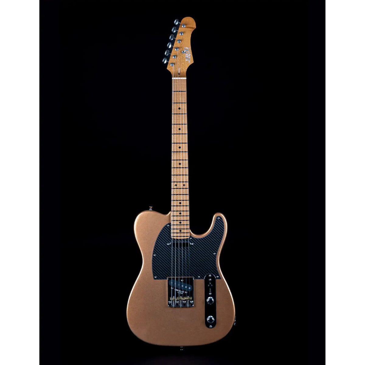 JET Guitars JT-30- Elite-GD Electric Guitar Roasted Maple - Gold - w/- Deluxe Gig Bag-Jet Guitars-Infinite Music