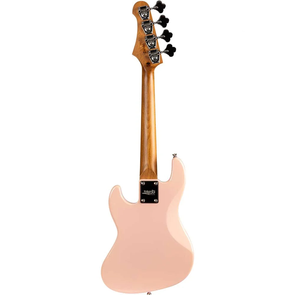 JET JB-300 Travel Short Scale Bass - Shell Pink (JB-300-TRAVEL-PK)