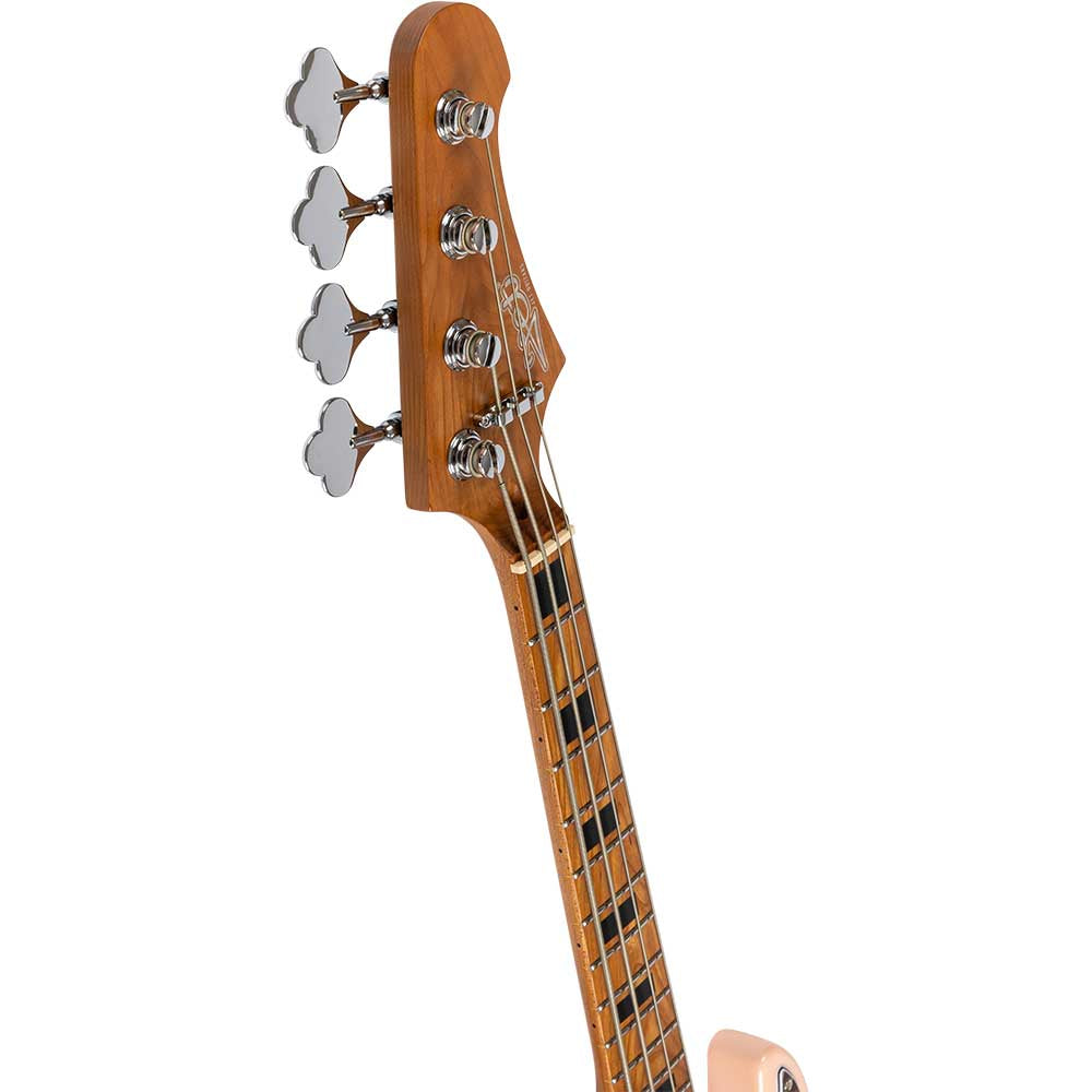 JET JB-300 Travel Short Scale Bass - Shell Pink (JB-300-TRAVEL-PK)