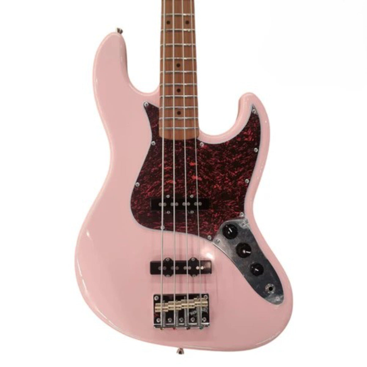 JET JJB-300 Bass Guitar - Shell Pink-Jet Guitars-Infinite Music