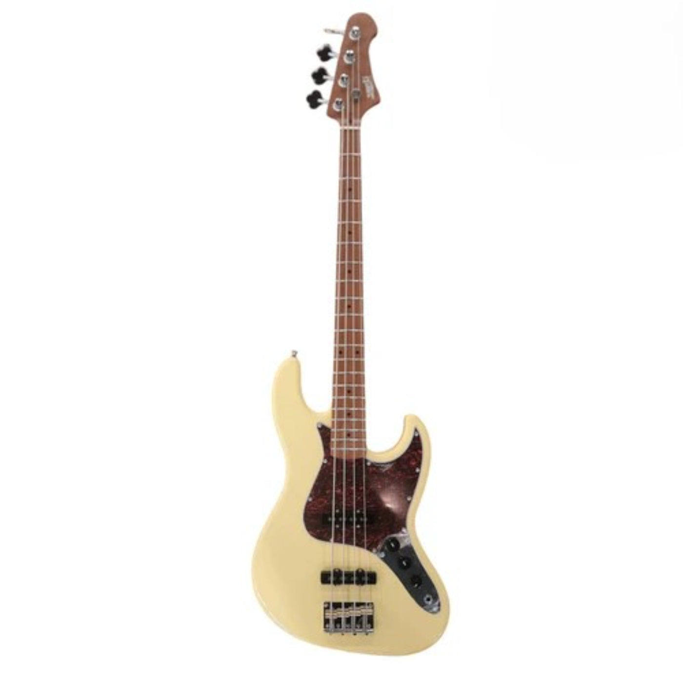 JET JJB-300 Bass Guitar - Vintage Yellow-Jet Guitars-Infinite Music