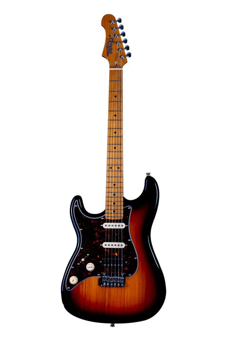 JET JS-400-SB-LH HSS - LEFT HANDED - Electric Guitar - Sunburst-Jet Guitars-Infinite Music