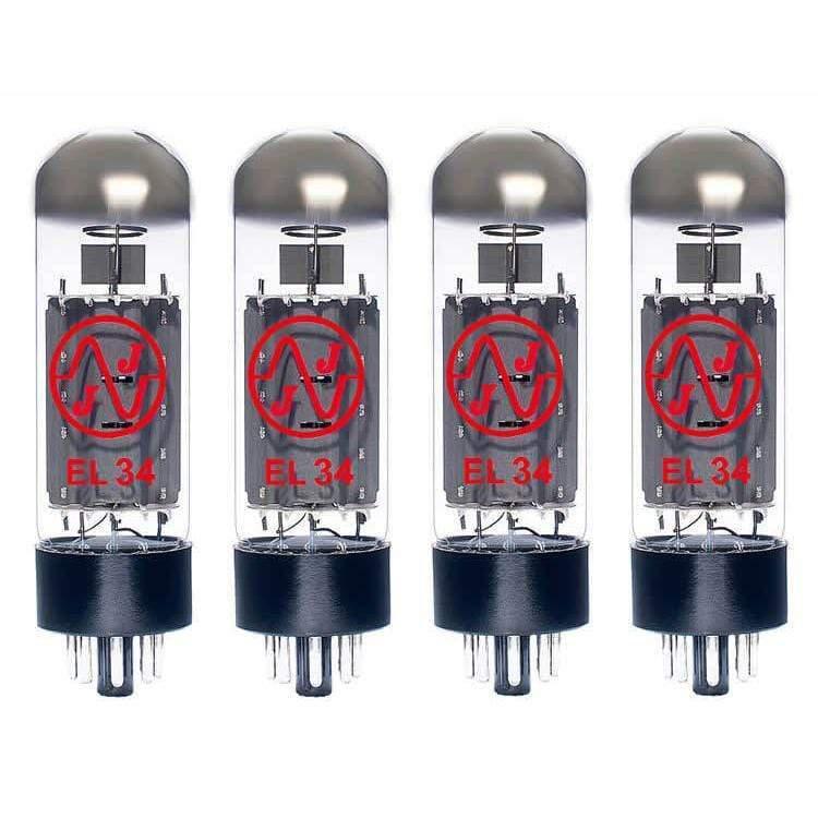 JJ Electronic EL34 Power Tubes - Matched Quad-JJ ELECTRONICS-Infinite Music