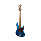 Jet Guitars Bass guitar- Roasted poplar body- roasted maple neck - LAKE PLACID BLUE-Jet Guitars-Infinite Music