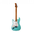 Jet Guitars JS-300 SSS Electric Guitar LEFT HAND - Roasted Maple Neck- Sea Foam Green-Jet Guitars-Infinite Music