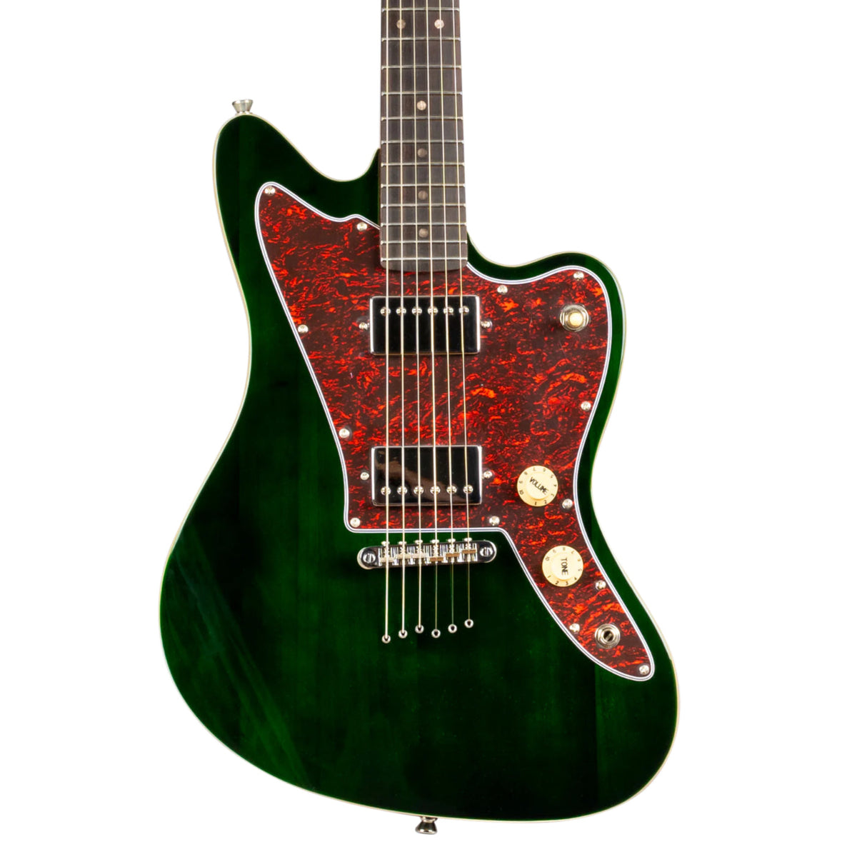 Jet JJ-350-GR-R HH Electric Guitar - Green-Jet Guitars-Infinite Music