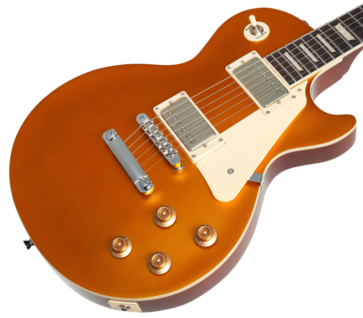 Jet JL-500-GD Single Cut Electric Guitar - Gold Top-Jet Guitars-Infinite Music