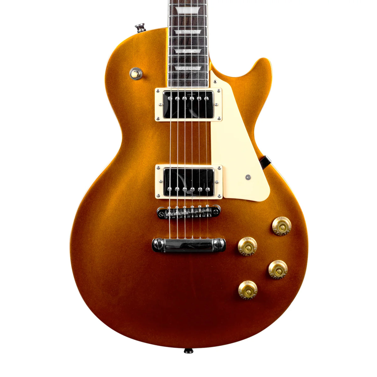 Jet JL-500-GD Single Cut Electric Guitar - Gold Top-Jet Guitars-Infinite Music
